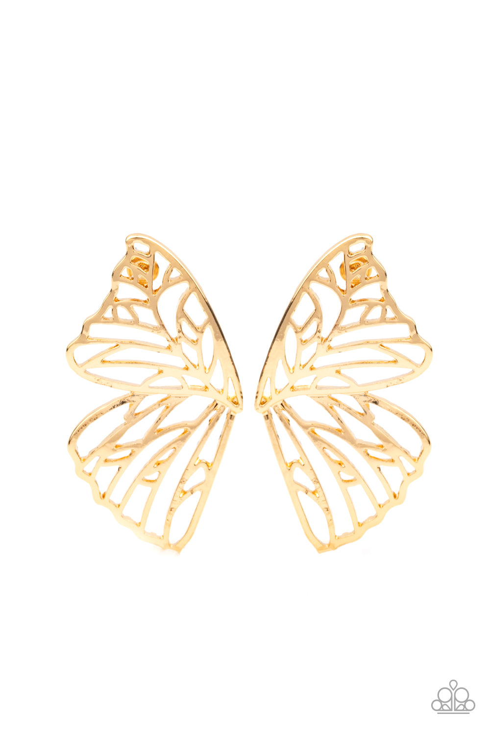 Paparazzi Butterfly Frills - Gold