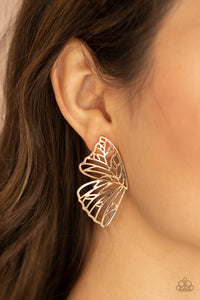 Paparazzi Butterfly Frills - Gold