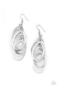 Paparazzi Accessories Mind OVAL Matter - Silver