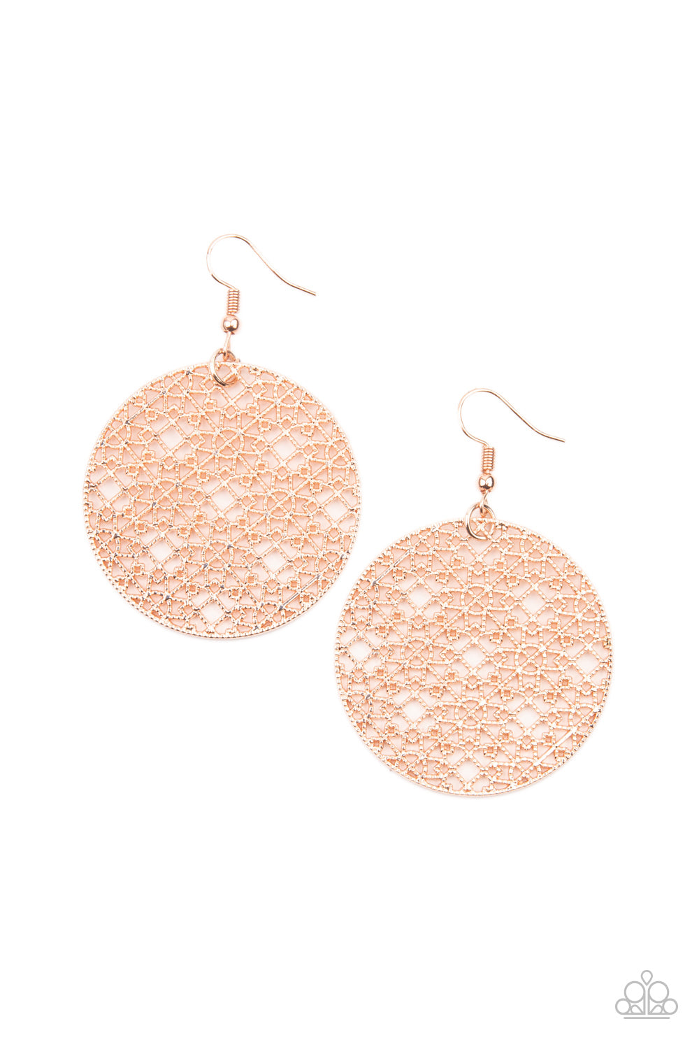 Paparazzi Accessories Metallic Mosaic - Rose Gold