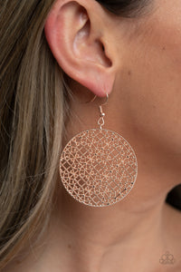 Paparazzi Accessories Metallic Mosaic - Rose Gold