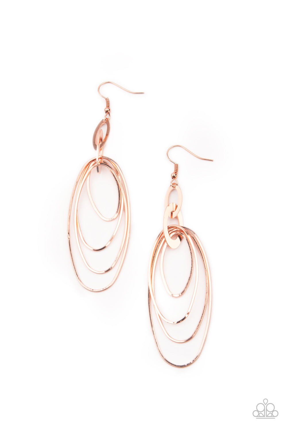 Paparazzi Accessories OVAL The Moon - Copper